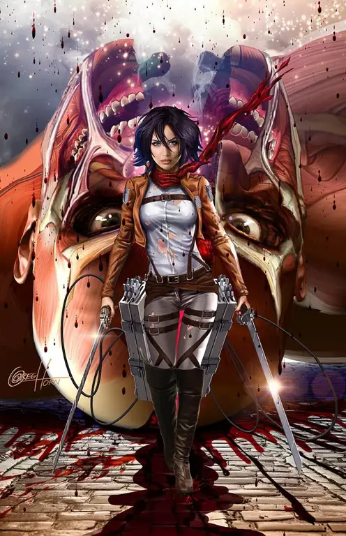 Gambar fanart Attack on Titan