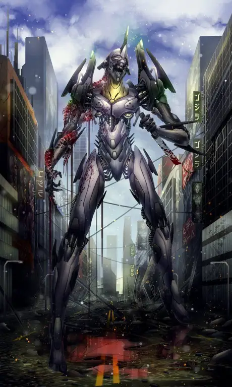 Gambar fanart Evangelion