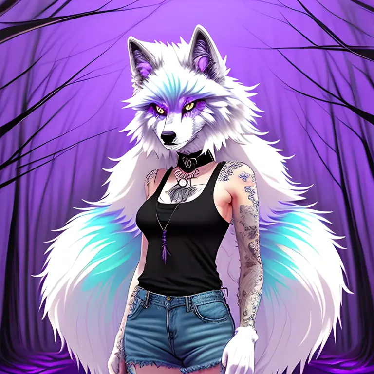 Contoh gambar furry art