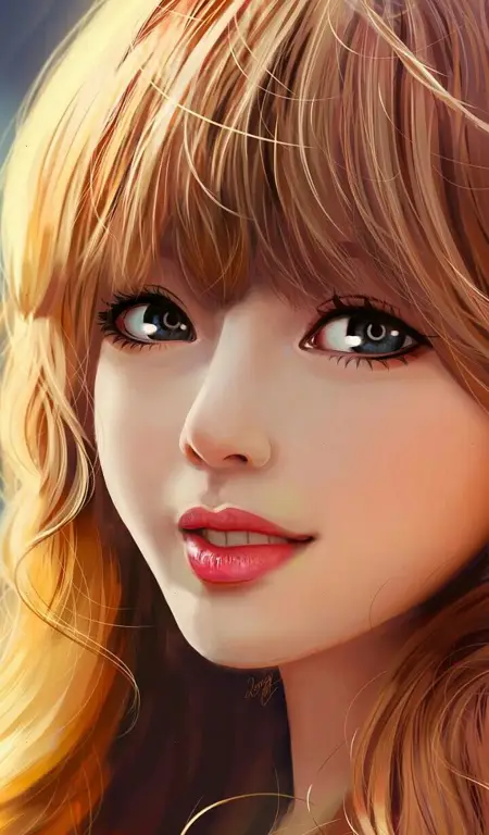 Ilustrasi gadis anime