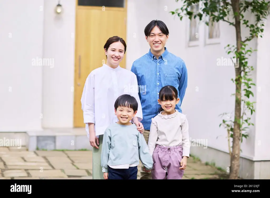 Foto keluarga Jepang