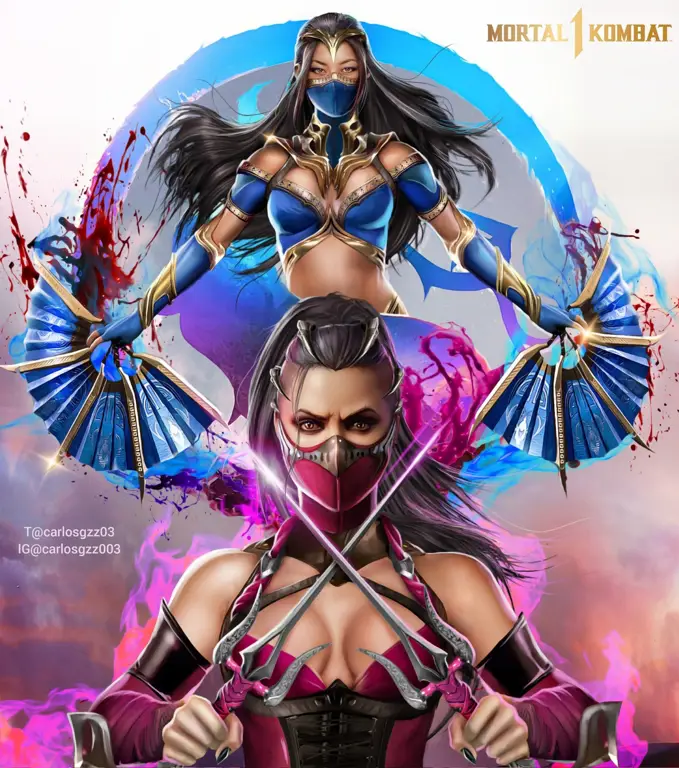 Gambar fanart Kitana