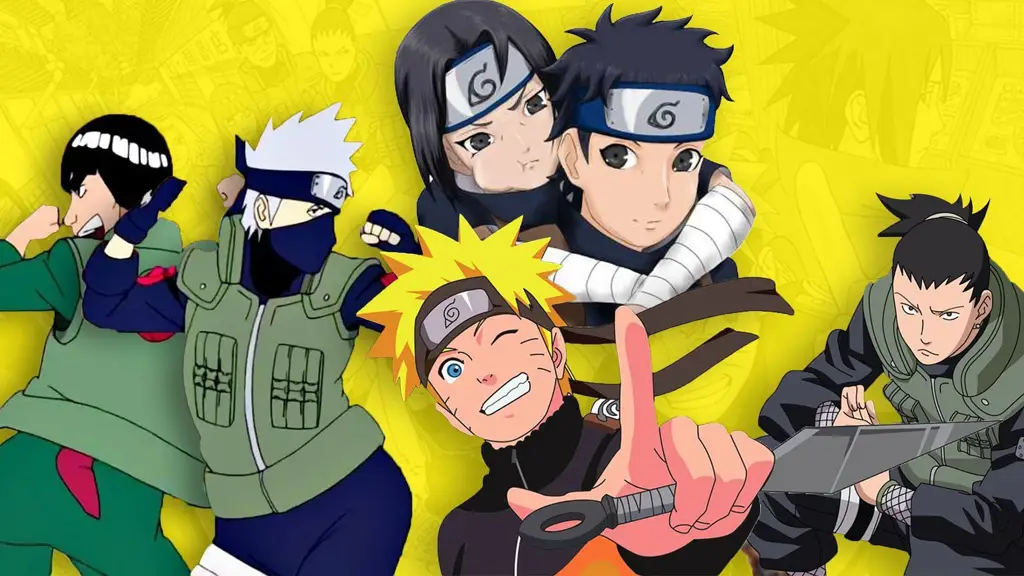 Gambar Naruto dan teman-temannya