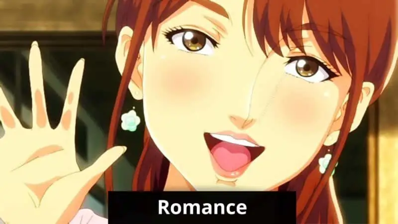 Pasangan dalam cerita hentai romance