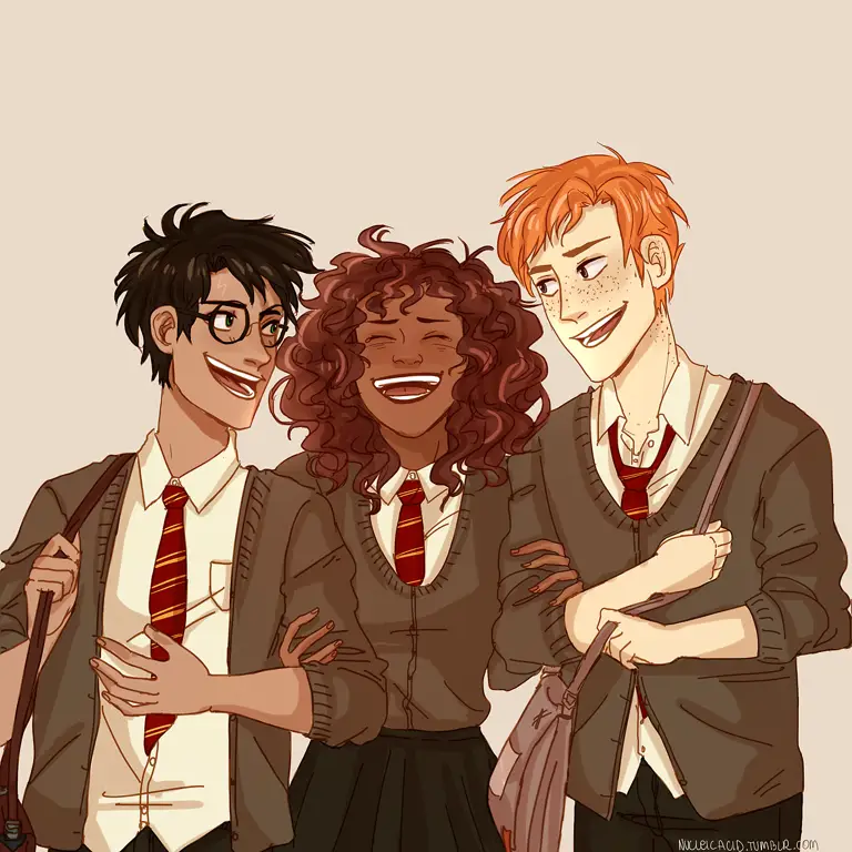 Ilustrasi penggemar Harry Potter dan The Cursed Child