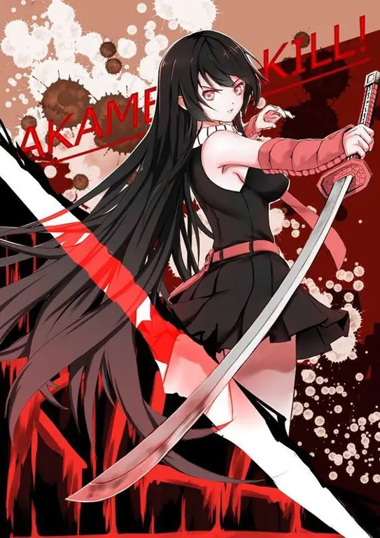 Gambar fanart Reiran Akame yang menawan