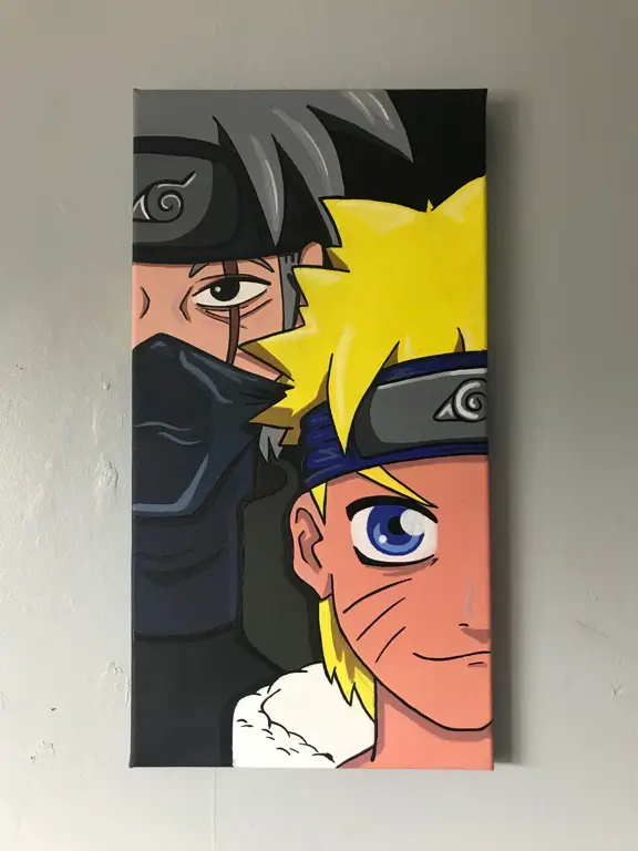 Gambar artwork resmi Naruto