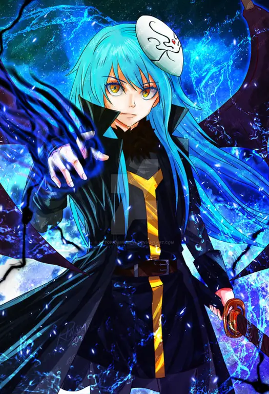 Ilustrasi Rimuru Tempest