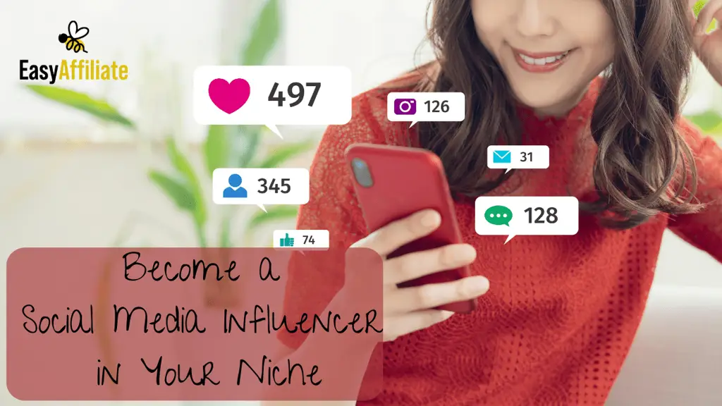 Gambar seorang influencer media sosial