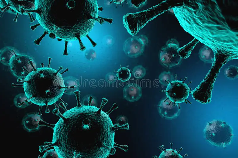 Gambar mikroskopis virus dalam film Contagion