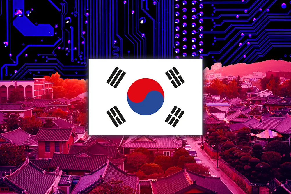 Gambar yang mewakili inovasi teknologi Korea