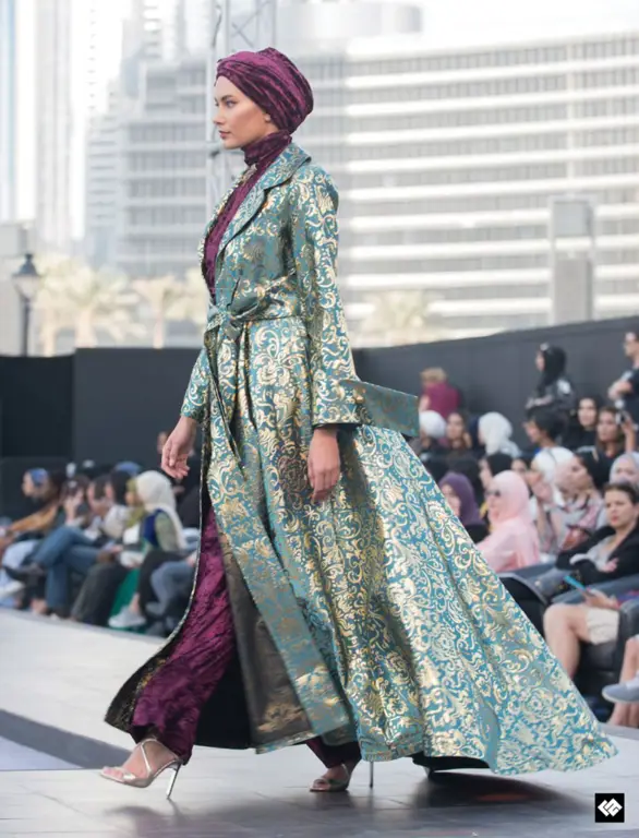 Inspirasi fashion muslim modern