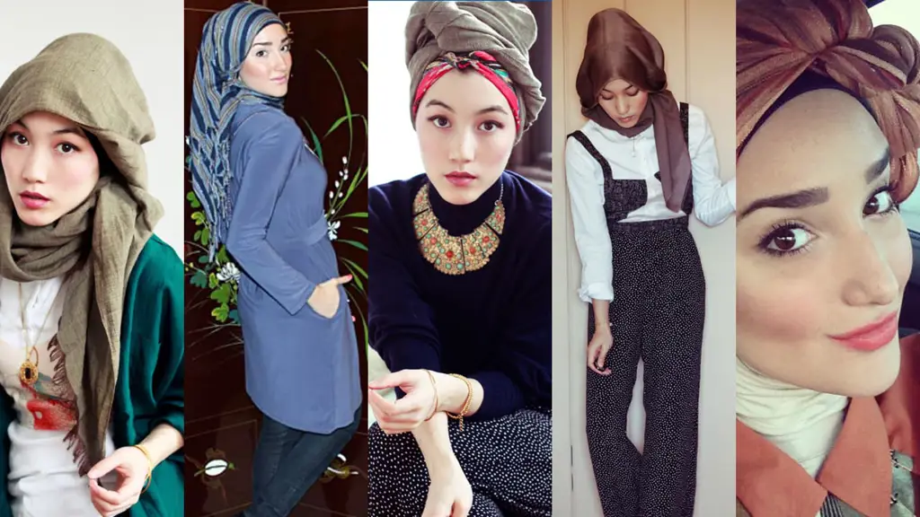 Seorang blogger fashion hijab