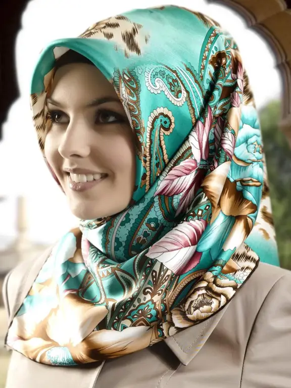 Gaya hijab cantik dan modis