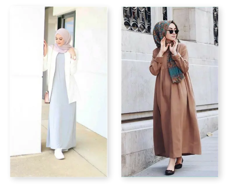 Fashion hijab stylish untuk wanita mungil