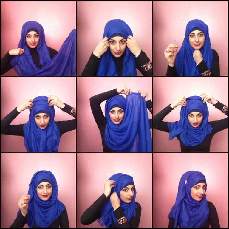 Berbagai gaya hijab modern