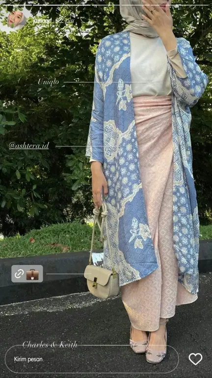 Berbagai model kebaya Bali modern yang dipadukan dengan hijab