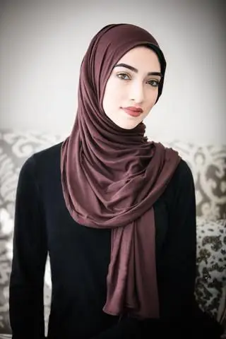 Gaya hijab mewah dan modern