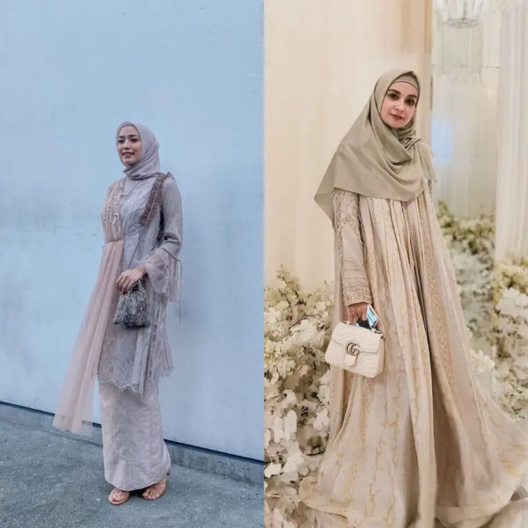 Inspirasi kebaya modern hijab yang elegan dan modern