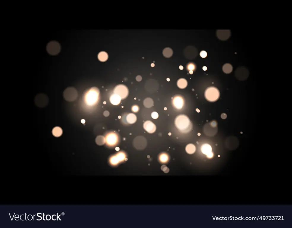 Contoh latar belakang bokeh yang indah