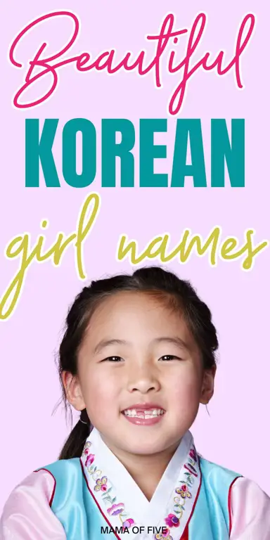 Nama bayi perempuan Korea