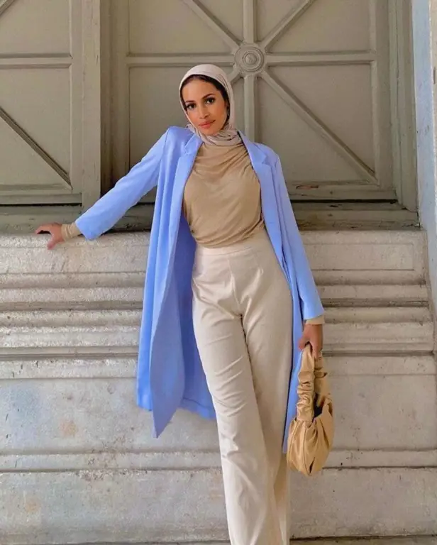 Contoh ootd hijab casual yang stylish dan nyaman