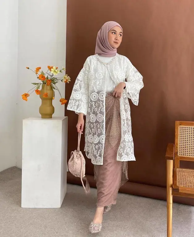 Ootd kondangan hijab formal yang elegan dan mewah