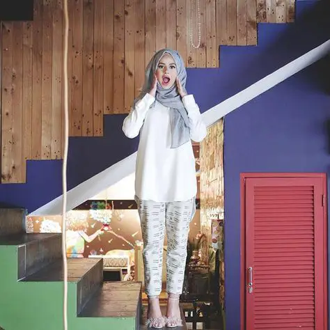 Ootd ulang tahun hijab kasual yang simpel dan nyaman