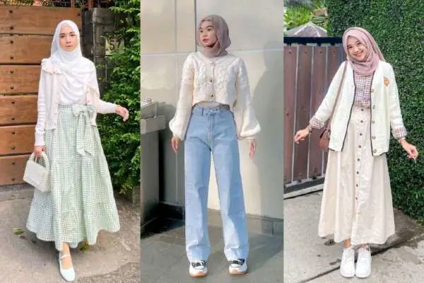 Inspirasi outfit hijab gaya Korea dari selebgram