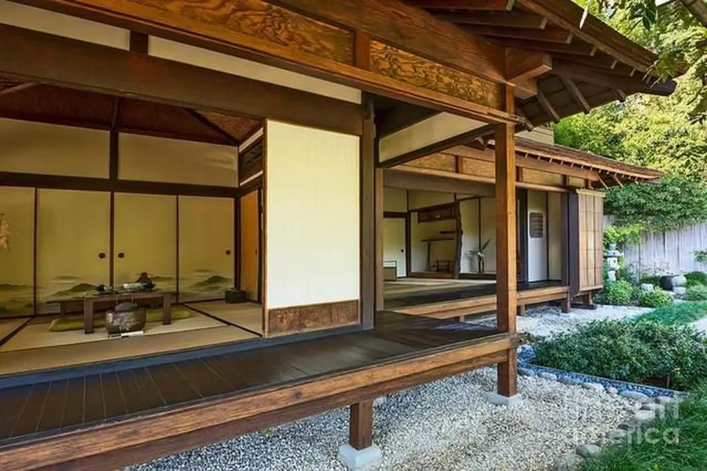 Interior rumah tradisional Jepang