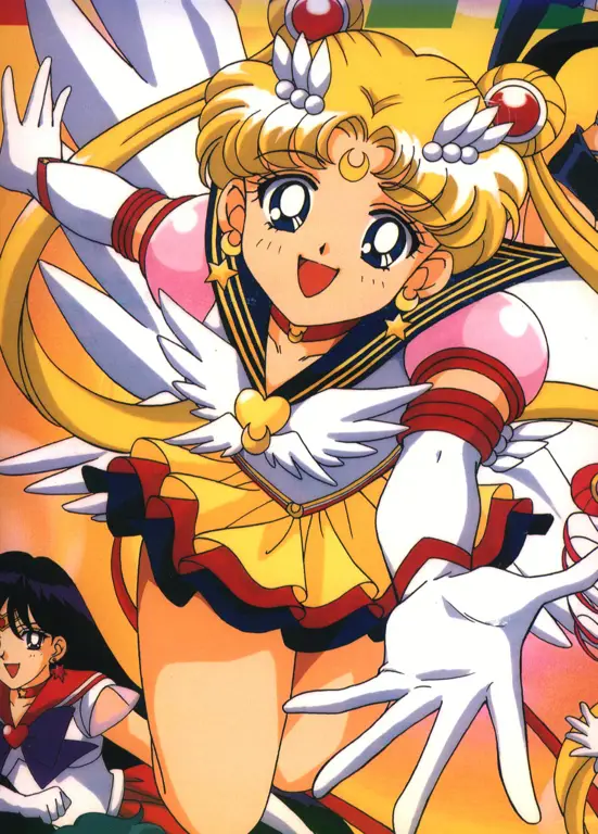 Fanart Sailor Moon yang kuat