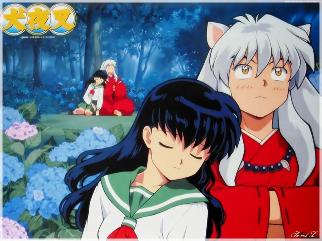 Inuyasha dan Kagome, tokoh utama anime Inuyasha