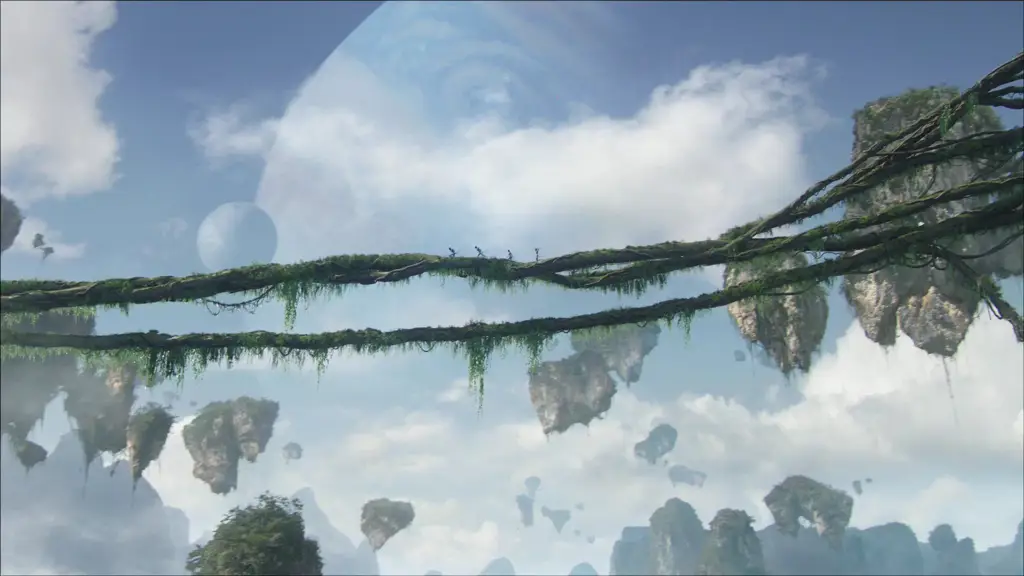 Pemandangan indah di Pandora dari film Avatar