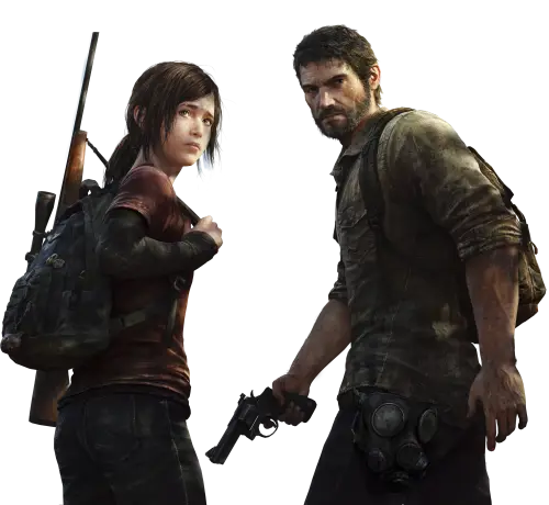 Gambar Joel dan Ellie, karakter utama The Last of Us