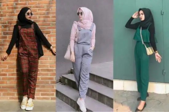 OOTD Kasual Jumpsuit Hijab