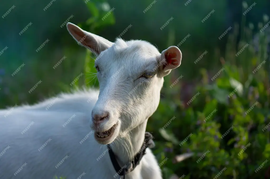 Kambing etawa yang sehat dan bahagia