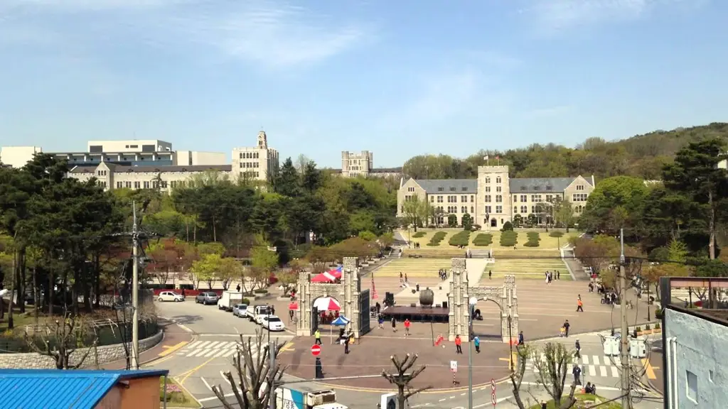 Gambar kampus universitas di Korea Selatan