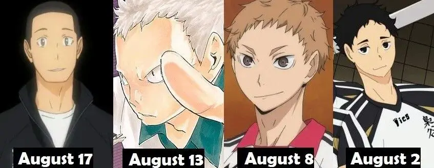 Karakter-karakter dalam anime Haikyuu!!