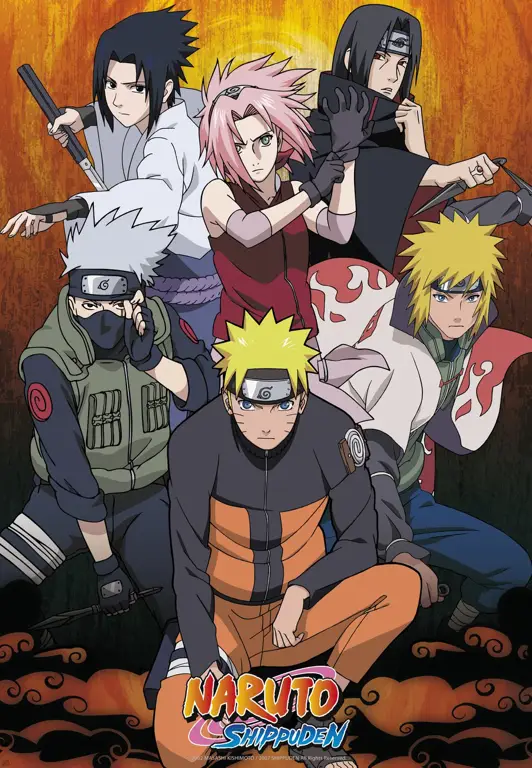 Poster karakter Naruto