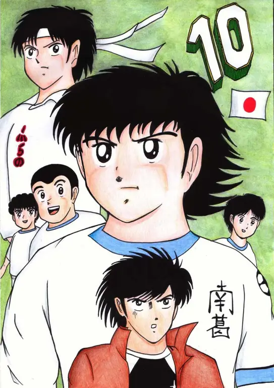 Karakter-karakter utama dalam Captain Tsubasa