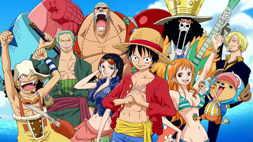 Gambar karakter One Piece