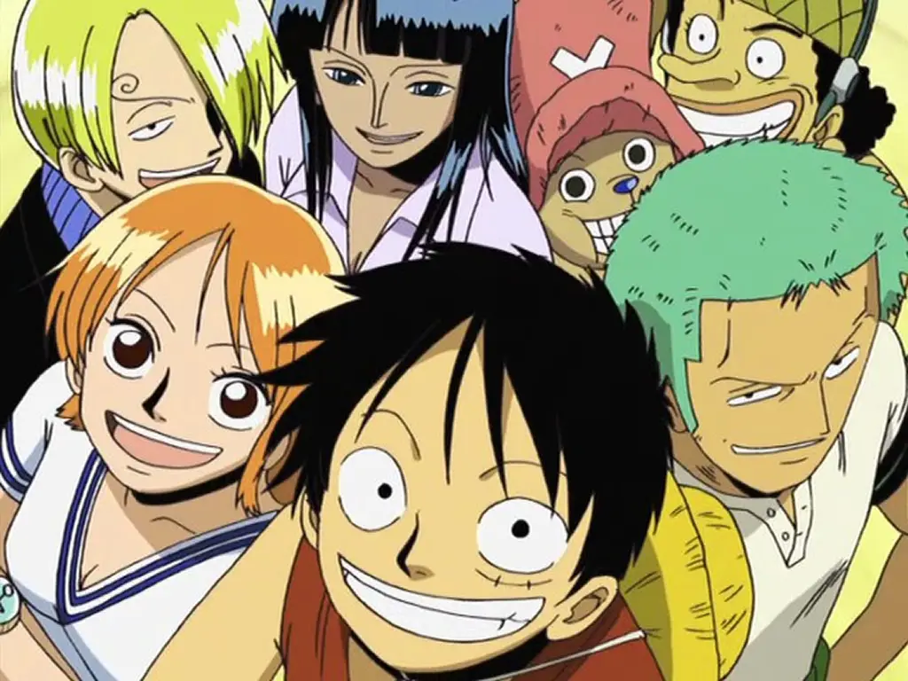 Gambar berbagai karakter One Piece