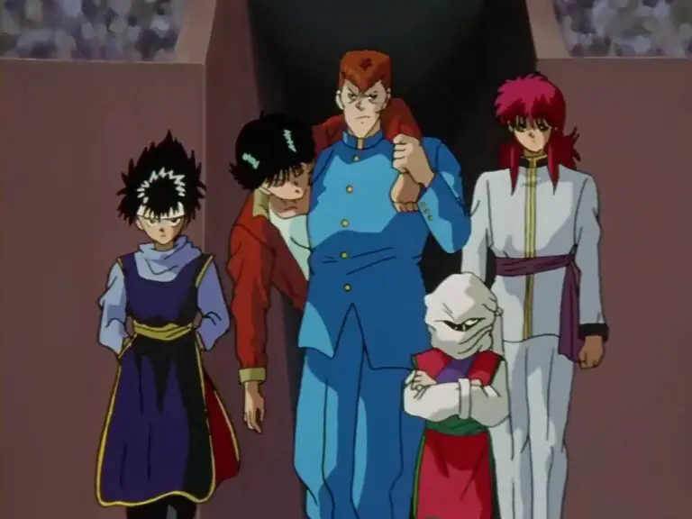 Gambar karakter utama Yu Yu Hakusho