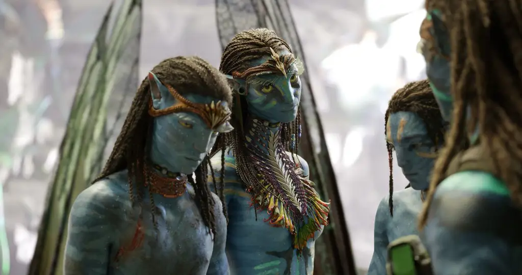 Karakter Na'vi di film Avatar 2