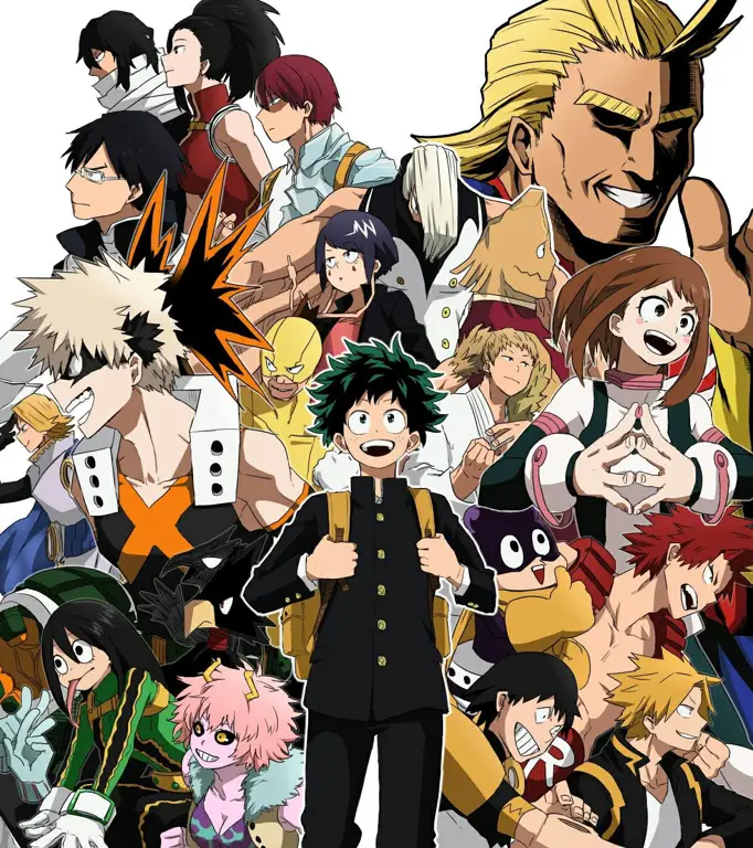 Gambar karakter My Hero Academia