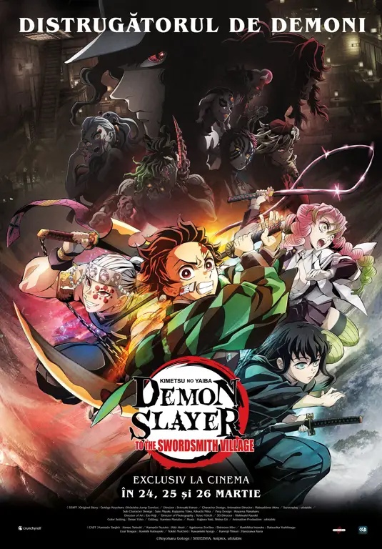 Karakter-karakter utama di Demon Slayer