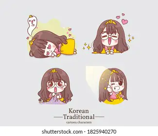 Karakter Kartun Korea yang Cantik