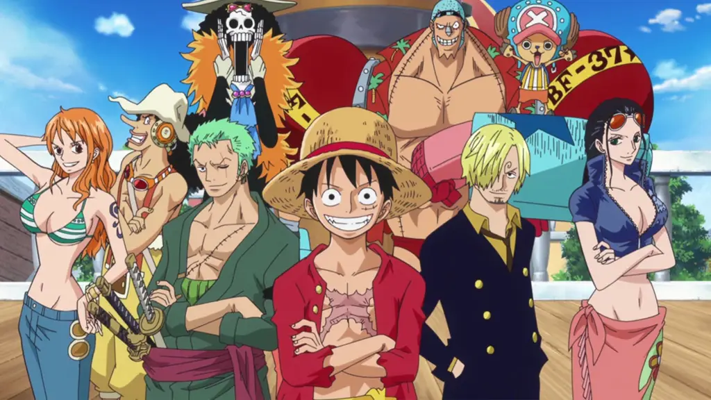 Gambar karakter-karakter One Piece