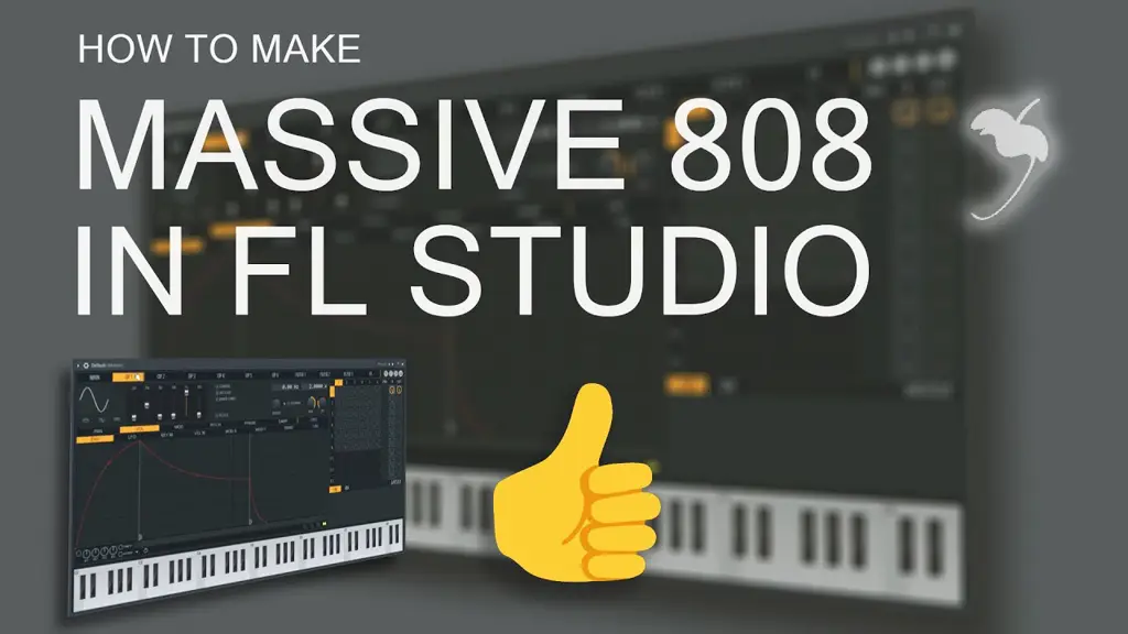 Contoh gelombang suara bass 808