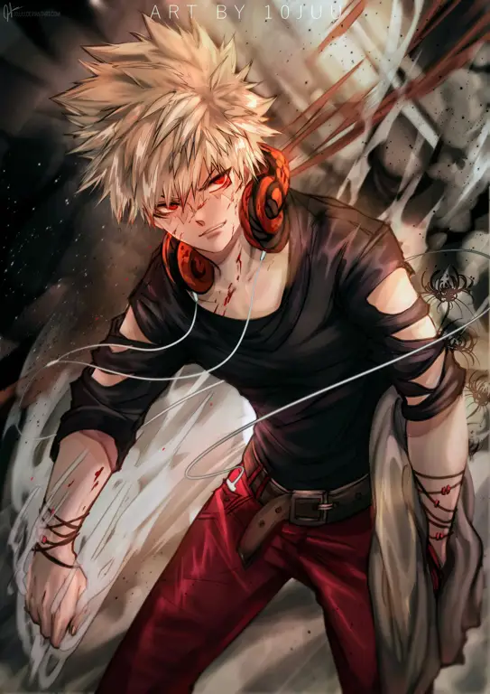 Gambar fanart My Hero Academia yang aman untuk dilihat